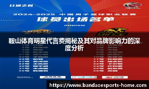 鞍山体育明星代言费揭秘及其对品牌影响力的深度分析